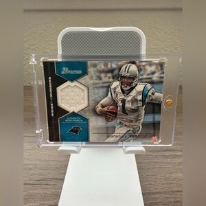2012 Bowman - Inside the Numbers Relics Cam Newton #ITNR-CN (MEM)